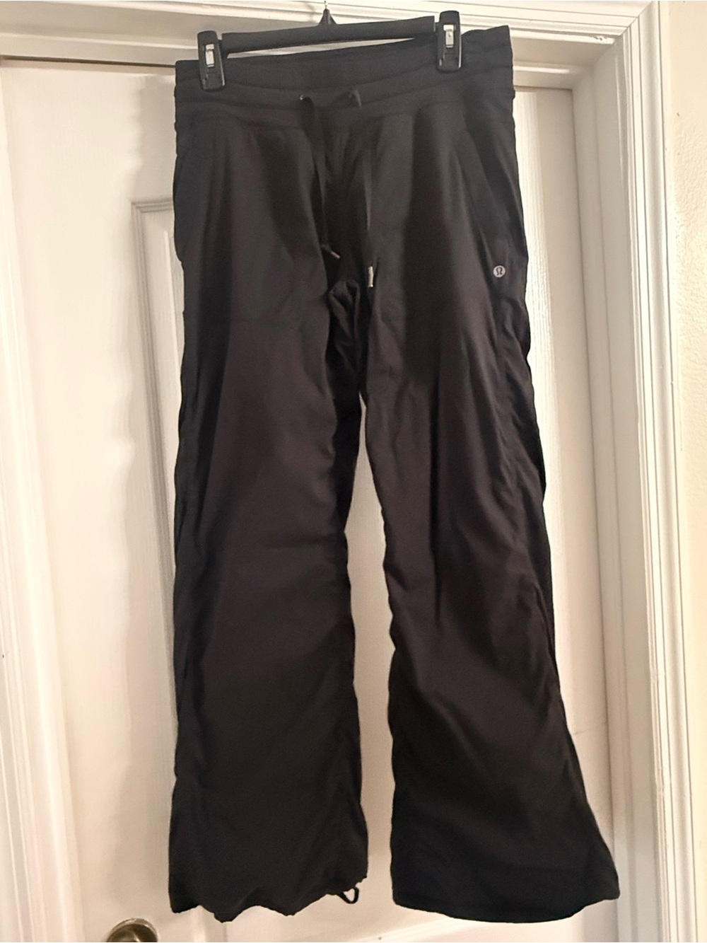 Lululemon Black Dance Studio Athletic Pants With Liner Size 8